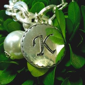Single Letter  Monogram Bracelet